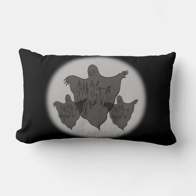 Spooky Ghosts - Kussen (Voorkant)