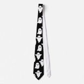 Spooky Ghosts mannen Halloween necktie - STROPDAS  (Voorkant)