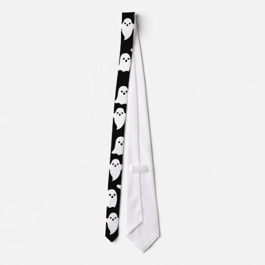 Spooky Ghosts mannen Halloween necktie - STROPDAS (Achterkant)
