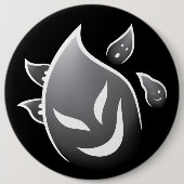 Spooky Ghosts Ronde Button 6,0 Cm (Voorkant)