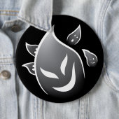 Spooky Ghosts Ronde Button 6,0 Cm (In situ)