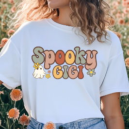 Spooky Gigi Retro Halloween Bijpassende Familie T-shirt
