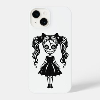Spooky Girl Doll iPhone 14 Hoesje