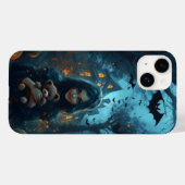Spooky Girl Ghost iPhone Case (Achterkant (horizontaal))
