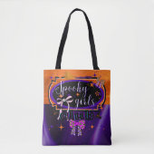 Spooky Girls Halloween Custom Tote Bag (Voorkant)