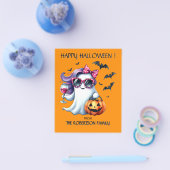 Spooky Girly Ghost Halloween  Flyer (Enkel)