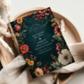 Spooky Glam Wedding Kaart