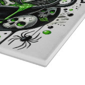 Spooky Glass Cutting Board voor Halloween Keukens Snijplank (Hoek)