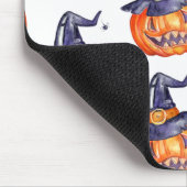 Spooky glimlachend Halloween pomkin Muismat (Hoek)