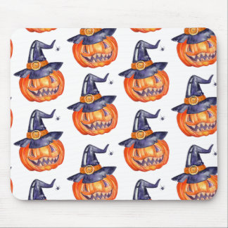 Spooky glimlachend Halloween pomkin Muismat
