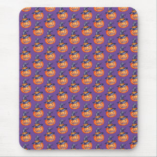 Spooky glimlachend Halloween pomkin-Tanktop Muismat