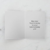 Spooky Glowing Aura Look "HAPPY 72nd BIRTHDAY" Kaart (Binnen)