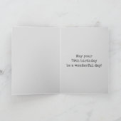 Spooky Glowing Aura Look "HAPPY 79th BIRTHDAY" Kaart (Binnen)