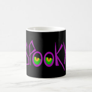 Spooky Glowing Eyeball Halloween Mok