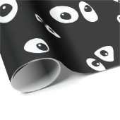 Spooky Googly ogen patroon Tissue Paper Cadeaupapier (Rol Hoek)