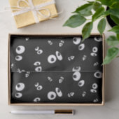 Spooky Googly ogen patroon Tissuepapier (Geschenk)