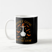 Spooky Goose op de losse Halloween Honk Witch Des Koffiemok (Links)