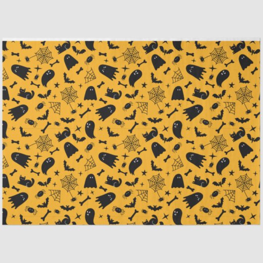 Spooky Gothic Halloween Decoupage Tissue Paper Tissuepapier (Voorkant)