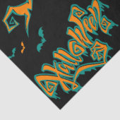 Spooky Gothic Halloween Decoupage Tissue Paper Tissuepapier (Detail)