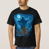Spooky Gothic Halloween Spirit T-shirt (Voorkant)