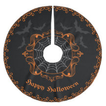 Spooky Gothic Halloween Tree Skirt