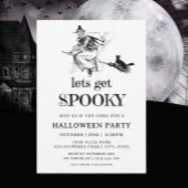 Spooky Gothic Heks Volwassen Halloween Kostuum Par Kaart