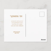 Spooky Gothic Raven In Volle Maan Volwassen Hallow Briefkaart (Achterkant)