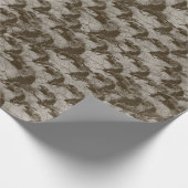 Spooky Gothic Raven In Volle Maan Volwassen Hallow Cadeaupapier (Hoek)