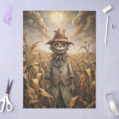 Spooky Gothic Scarecrow Fantasy  Tissuepapier (Craft)