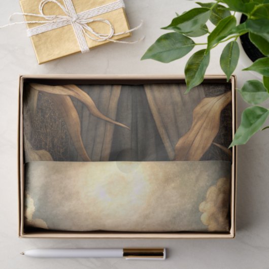 Spooky Gothic Scarecrow Fantasy  Tissuepapier (Geschenk)