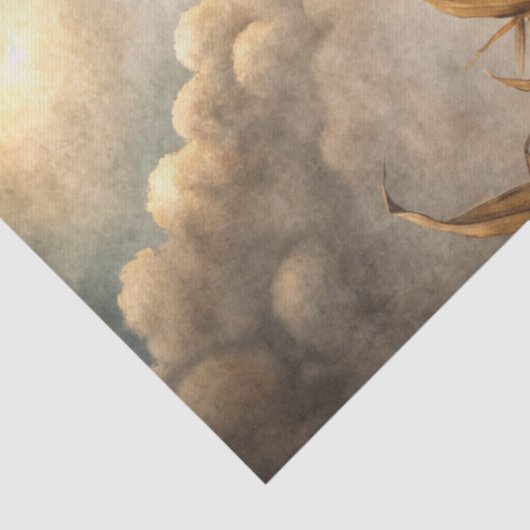 Spooky Gothic Scarecrow Fantasy  Tissuepapier (Detail)