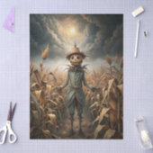 Spooky Gothic Scarecrow Fantasy  Tissuepapier (Craft)