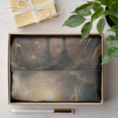 Spooky Gothic Scarecrow Fantasy  Tissuepapier (Geschenk)