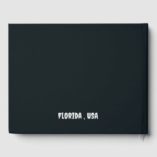 Spooky Gotische Bruiloft Gastenboek (Achterkant)