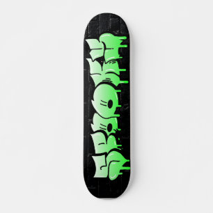 Spooky Graffiti aangepast skateboard