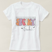 Spooky Grandma, Halloween Grandma,Retro Gradma,  T-shirt (Design voorkant)