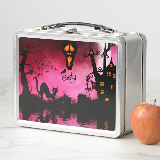 Spooky, grappig halloween ontwerp (In situ)