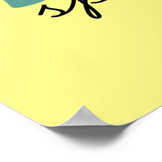 Spooky - Grappige Halloween Poster (Hoek)