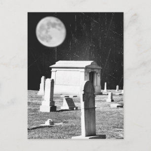 Spooky Graveyard Briefkaart