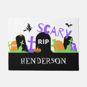 Spooky Graveyard Deurmat (Voorkant)