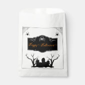 Spooky Graveyard Halloween Bedankzakje (Voorkant)