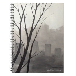 Spooky Graveyard-laptop Notitieboek