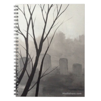 Spooky Graveyard-laptop Notitieboek