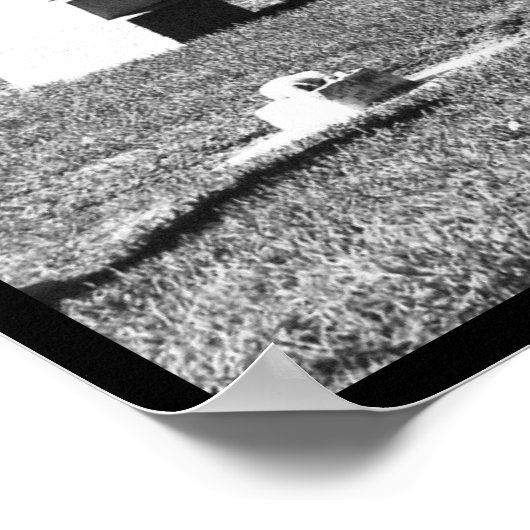 Spooky Graveyard Poster (Hoek)