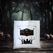 Spooky Graveyard Trick or treat Tote Bag