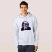 Spooky Greetings T-shirt: Happy Halloween Hoodie (Voorkant volledig)