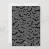 Spooky griezelig piraat halloween groet feestdagenkaart (Achterkant)