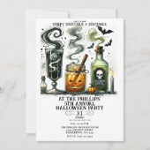 Spooky griezelige Schattigee cocktails Halloween P Kaart (Voorkant)