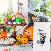 Spooky Grim Reaper Graveyard Crow Gothic Halloween Klein Cadeauzakje