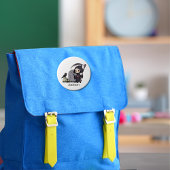 Spooky Grim Reaper Graveyard Crow Gothic Halloween Ronde Button 7,6 Cm